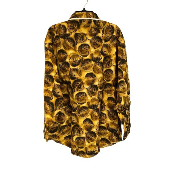 VINTAGE EVERGREEN SHIRTMAKERS MEN'S FULL FIT COTTON BUTTON DOWN SHIRT SZ XL NWOT - Picture 3 of 4